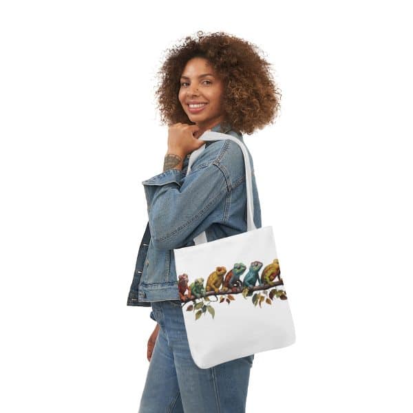 Chameleon Branch Tote Bag - Image 1