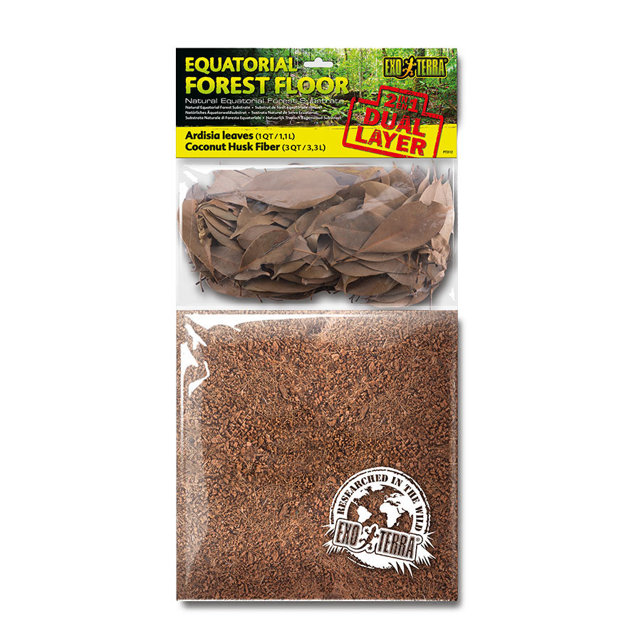 Exo Terra Equatorial Forest Floor Dual Layer Sml