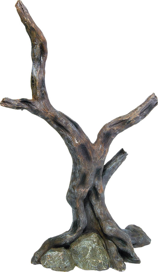 Repstyle Driftwood Stump with Rocks 20x11x38cm 