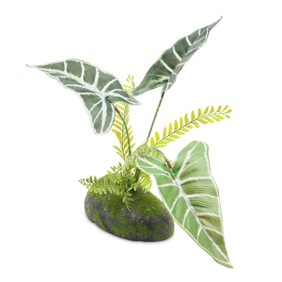 ProRep Artificial Philodendron Red Emerald Plant,30cm