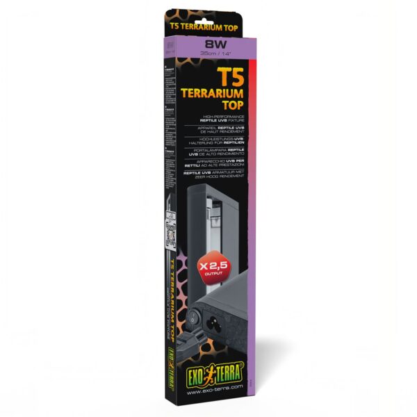 Exo Terra T5 UVB Fixture 35cm (12" Tube) 8w - Image 1